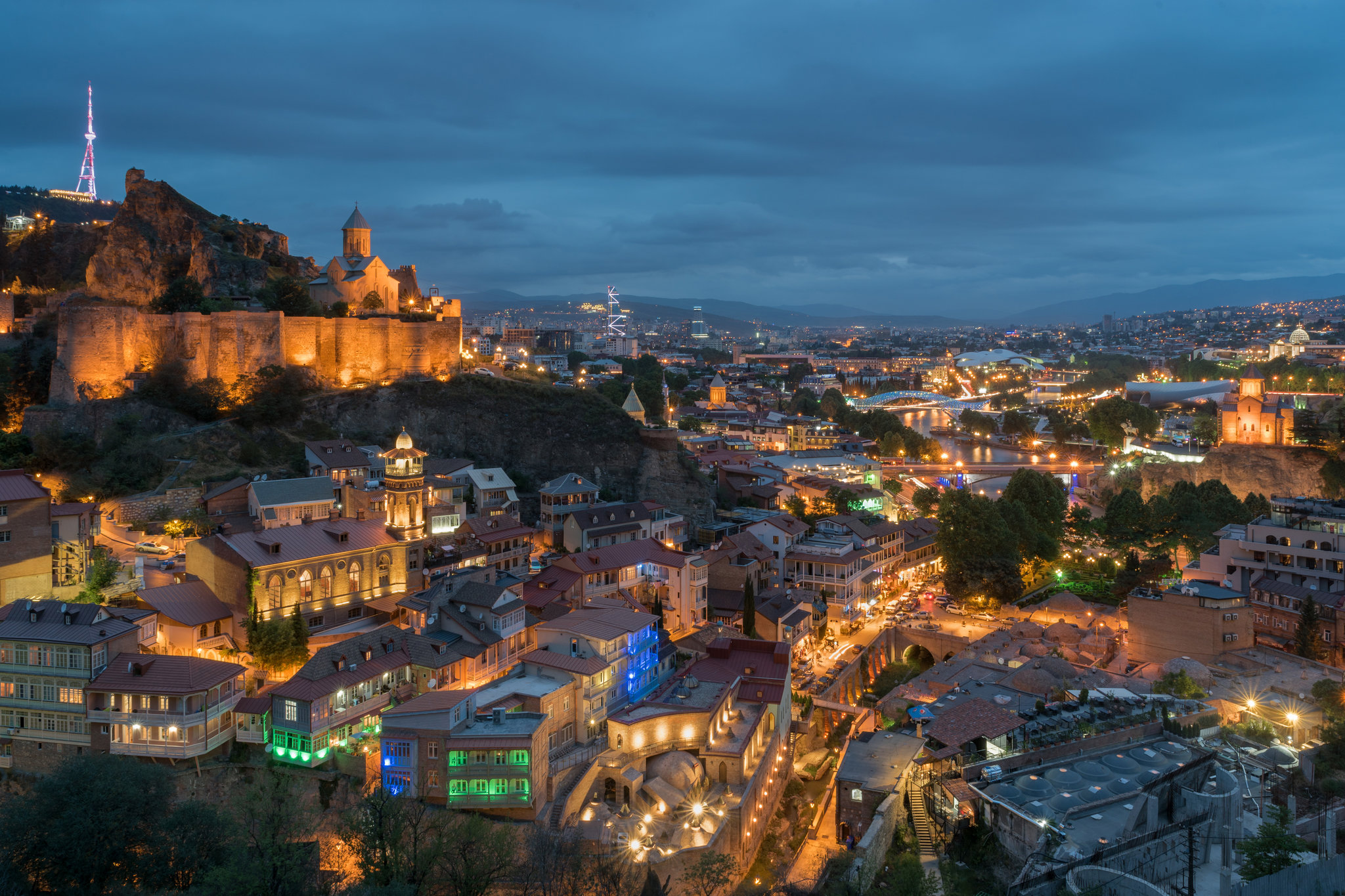 Tbilisi night